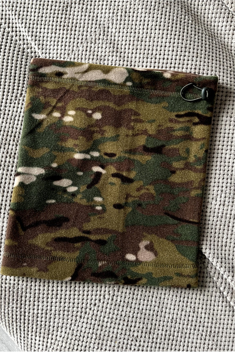 Мужской зимний тактический флисовый баф Мультикам