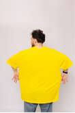 Мужская Желтого футболка Большого размера батал 