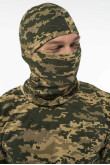 Мужская летняя балаклава камуфляж пиксель ЗСУ, трикотажная, военная балаклава