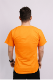 Чоловіча Помаранчева футболка хб бавовна трикотажна