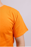 Чоловіча Помаранчева футболка хб бавовна трикотажна