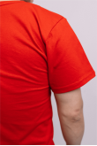 Чоловіча Червона футболка бавовна натуральна