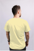 Чоловіча Лимонна футболка натуральна бавовна