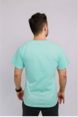 Чоловіча М'ятна футболка 100% бавовна трикотажна 