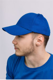 Мужская Яркая Синяя кепка бейсболка на лето Электрик