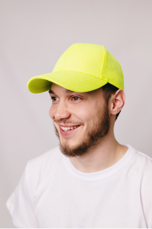 Мужская Салатовая кепка бейсболка летняя