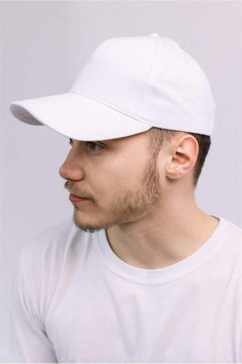 Мужская Белая кепка бейсболка летняя