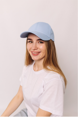 Женская Голубая кепка бейсболка на лето