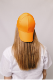 Женская Оранжевая кепка бейсболка на лето