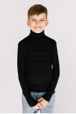 Детский Черный гольф водолазка базовый классический