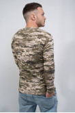 Мужская кофта лонгслив Камуфляж Пиксель для военнослужащих форма ВСУ