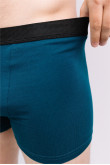 Мужские Бирюзовые трусы боксеры Меланж