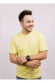 Чоловіча Лимонна футболка натуральна бавовна