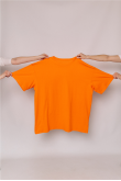 Женская Оранжевая футболка Большого размера батал