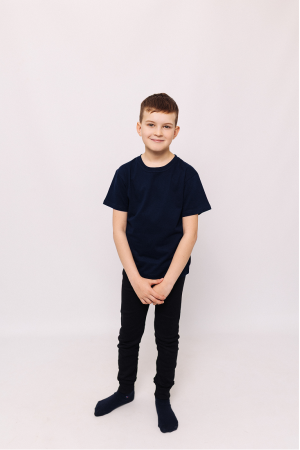 Детские подштанники черного цвета для мальчиков