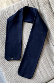 Чоловічий флісовий шарф темно-синього кольору