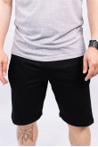 Мужские черные трикотажные шорты