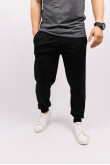 Мужские Черные спортивные трикотажные штаны 