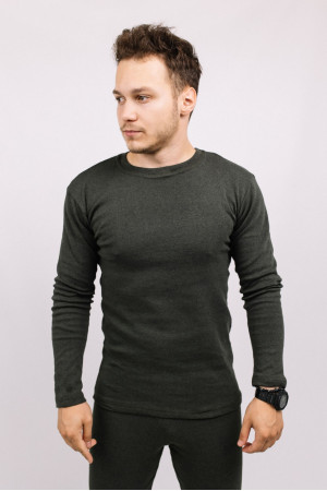 Мужское термобельё цвет олива хлопковое для военных ЗСУ форма нацгвардия НГУ