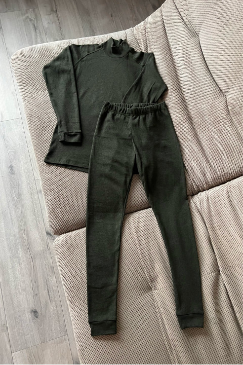 Мужское термобельё цвет олива реглан