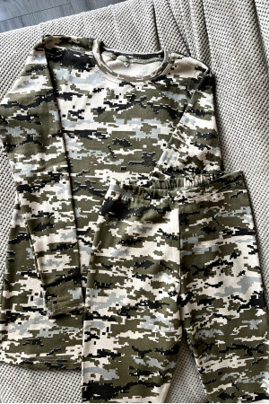 Женское термобелье камуфляж