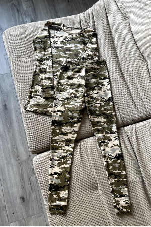 Женское термобелье камуфляж