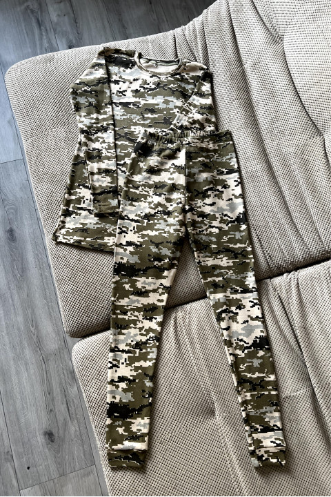 Женское термобелье камуфляж