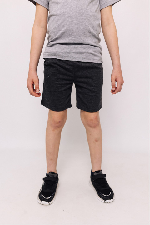 Шорты для мальчика темно-серый Антрацит