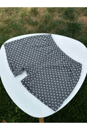 Мужские темно-серые семейные трусы